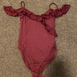 Tilly’s ruffle bodysuit